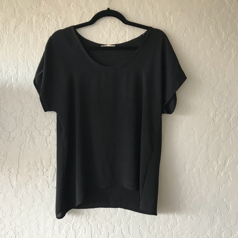 Lush - black polyester top